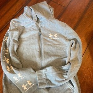 Zip up sweatshirt